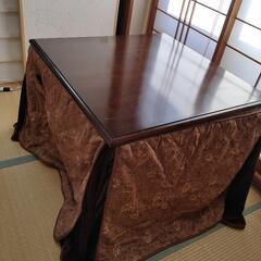 【お渡し決まりました！】ダイニングこたつセット