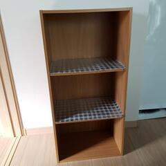 決まりました！　三段ボックス　傷あり