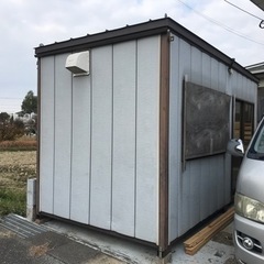 ユニットハウス　スーパーハウス　個室に