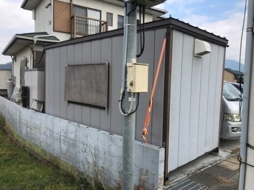 ユニットハウス　スーパーハウス　個室に