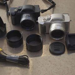 値下げ　パナソニックデジカメ２台セット　レンズきれいの画像