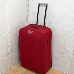 大きめソフトキャリーバッグ　レッド
