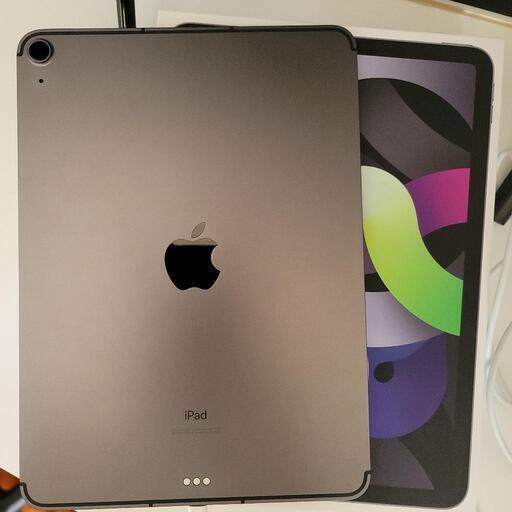 ipadair4 64g Cellular\u0026wifiモデル　グレー