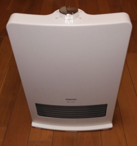 [山善] セラミックファンヒーター (セラミックヒーター) 暖房器具 2段階切替 DF-J121(W)