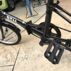 折り畳み自転車　美品　16インチ　BTM6段変速の画像