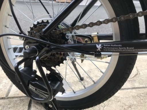 折り畳み自転車　美品　16インチ　BTM6段変速
