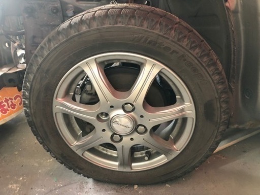 スタッドレス　軽自動車に　冬の備え13インチ