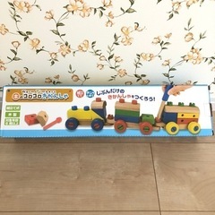 BIG 木のコロコロきかんしゃ warm timbers 車の画像