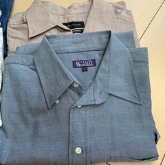 メンズシャツ　長袖2枚　半袖3枚　の画像