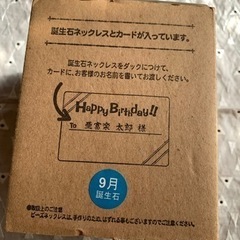 アフラックアヒル、誕生日バージョン🎂9月(未使用)