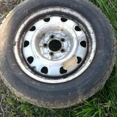 中古スタッドレス　195 65 15 　鉄ホイール付き　
