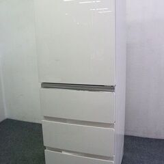 展示未使用品 アクア 4ドア冷凍冷蔵庫 430L 自動製氷 AQR-VZ43K(W)クリアウォームホワイト 2020年製 AQUA  家電 店頭引取歓迎 R4736)
