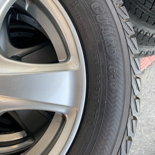 タイヤ4本セット　R13 Yokohama studless