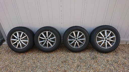 値下げ バリ山 ブリザック アルミホイールセット 15インチ セレナ ノア ヴォクシー