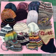 ニット帽　