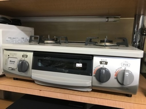 ガステーブル　都市ガス　2018年　Rinnai ガスレンジ