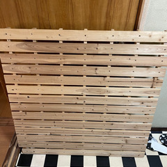 決まりましたすのこ板8枚DIYに