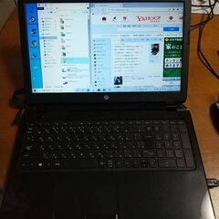 HPノートパソコンパソコンです。