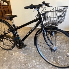 前後タイヤ・チューブ新品！】LEDオートライト 6段変速 27インチ自転車