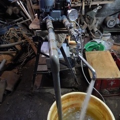 【中古】川本 ポンプ カワエース N3-155SH 50hz 100V （0631235）の画像