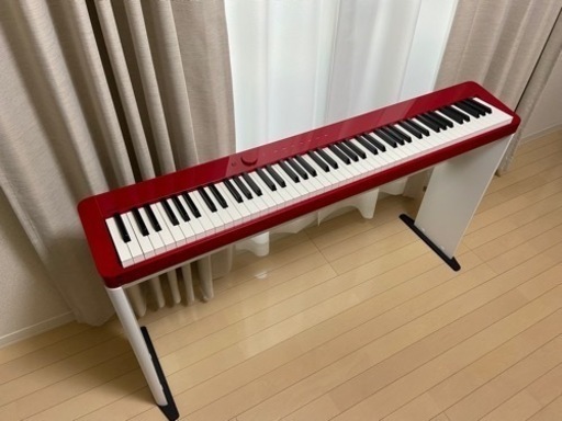 カシオ CASIO 電子ピアノPX-S1000RD 純正ピアノスタンド付き