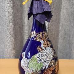 縁起物・鶴亀模様の酒器､置物の画像