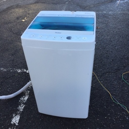 ★状態良好★Haier ハイアール 4.5kg JW-45A  しわケア　お急ぎコース　2018年製 動作確認済