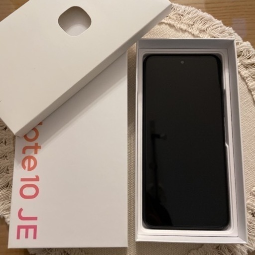 Redmi Note 10 JE XIG02 本体 グラファイトグレー