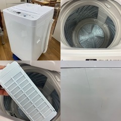 I456  超大特価！一人暮らし応援！！冷蔵庫90L洗濯機4.5k電子レンジ700Wセット 