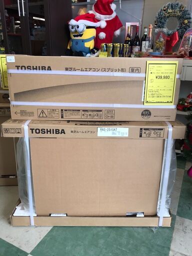 ■新品■エアコン TOSHIBA RAS-2510T 2020年製