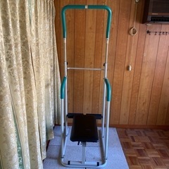 【値下げ】ぶら下がり健康器具　ベンチ付き