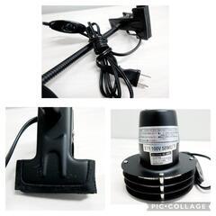 ■オーム電機/クリップライト⑬/OCL4965BK■の画像