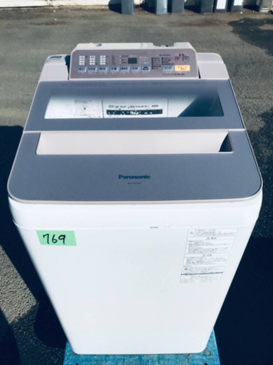 ✨2018年製✨‼️7.0kg‼️769番 Panasonic✨全自動電気洗濯機✨NA-FA70H5‼️