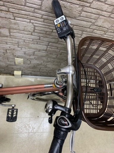 感謝祭SALE 東京23区配達無料　新基準　Panasonic パナソニック ビビDX シティ　6.6Ah リチウム 電動自転車 中古☆☆パナ◎ ■27インチ
