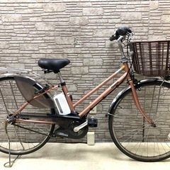 感謝祭SALE 東京23区配達無料　新基準　Panasonic パナソニック ビビDX シティ　6.6Ah リチウム 電動自転車 中古☆☆パナ◎ ■27インチ 