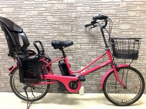 感謝祭SALE 東京23区配達無料　新基準 Panasonic パナソニック LALA5 6.6Ah リチウム 電動自転車☆中古☆☆☆☆ ■20インチ