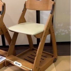 ラスト！イトーキ学習木製椅子　中古品　1脚 保証書付き　