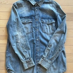 【Diesel】ダメージデニムシャツ