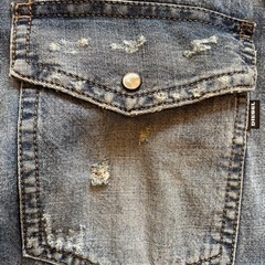 【Diesel】ダメージデニムシャツの画像