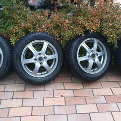 ?スタッドレス（155/65R14）＋アルミホイール4本セット❄ブリヂストン ブリザック（BRIDGESTONE BLIZZAK REVO）⛄