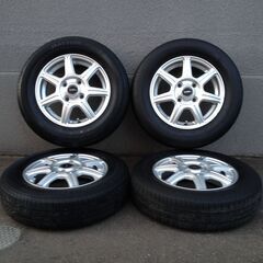 ブリヂストン 145/80R13 2015年製 J-WLT 対応...