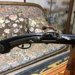 最終値下げ火縄銃 【 古式銃レプリカ】全長110cmの画像