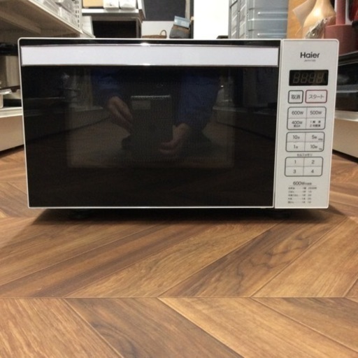 【リユースショップBYREUSE配達•設置OK】Haier電子レンジ