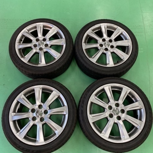 200系 クラウン 純正ホイール タイヤ新品バリ山