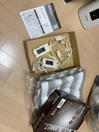 ナカギシ　電気毛布　2セット分