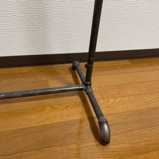 鉄製ハンドメイド　ハンガーラック W STANDARD《ダブルスタンダード》