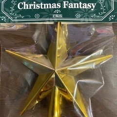 クリスマスツリーの星☆