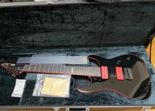 ESP E-II M-II Seven “ Redbing / Black “ 7弦ギター