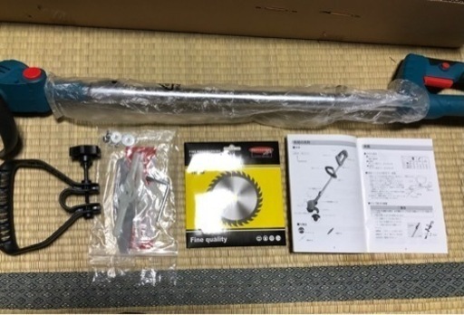 【sold】マキタ互換充電式草刈機+バッテリー+充電器