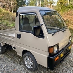 サンバートラック　MT  AC  ハイルーフ！